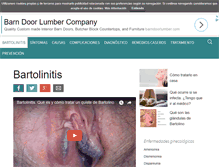 Tablet Screenshot of bartolinitis.org